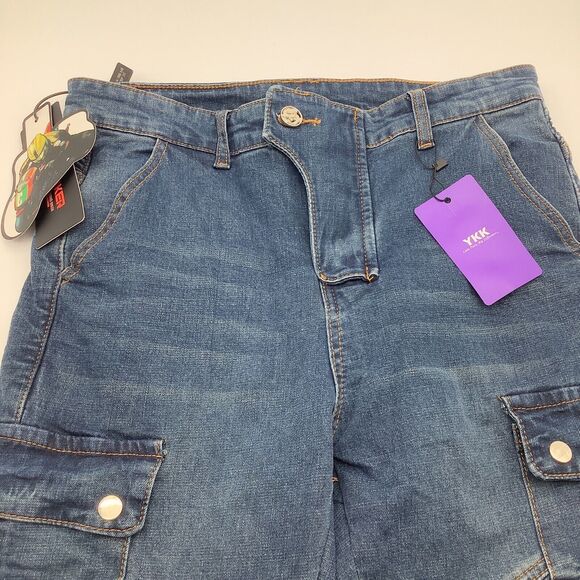 Loong Biker Mens Pro Cycling Protective Riding Jeans Size 30‎ x 29.5 NWT - Picture 7 of 14